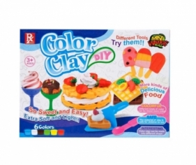 Masa plastyczna z akcesoriami ciastka