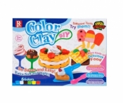 Masa plastyczna z akcesoriami ciastka