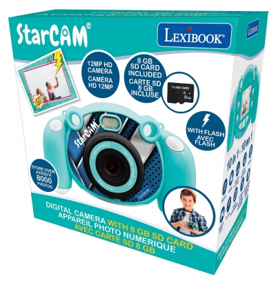 <img src='https://webimage.pl/pics/607/1/d3380743021607.jpg' style='height:440px' /> Kamera i aparat fotograficzny HD Starcam Lexibook DJ080