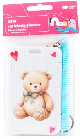 Etui na identyfikator wysuwane Toys - Teddy, Happy Color