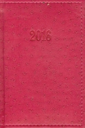 Kalendarz 2016 Książkowy B6D-LUX różowy - <br />