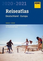 ReiseAtlas ADAC. Deutschland, Europa 2020/2021 - Opracowanie zbiorowe