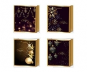 Torebka prezentowa M Boże Narodzenie platera mix