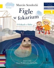 Czytam sobie. Figle w fokarium. Poziom 1 - Marcin Sendecki