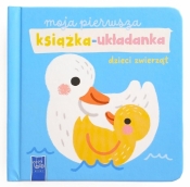 Moja pierwsza książka-układanka. Dzieci zwierząt - Opracowanie zbiorowe