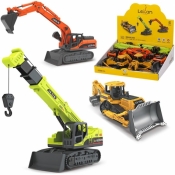 Pojazd budowlany dźwig, koparka, spychacz MIX