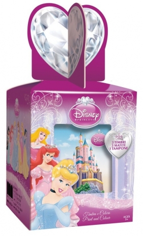 Pieczątki w pudełku Disney Księżniczki - <br />