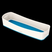 Przybornik na biurko Leitz my box organizer podłużny - biało-niebieski (52581036)