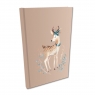 Notes A5 kratka Soft Touch Woodland Jelonek