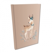 Notes A5 kratka Soft Touch Woodland Jelonek