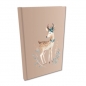 Notes A5 kratka Soft Touch Woodland Jelonek
