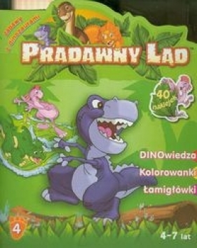 Pradawny ląd 4 Zabawy z dinozaurami - Kiersnowska Monika