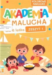 Akademia Malucha dla 6-latka zeszyt 1 - Opracowanie zbiorowe