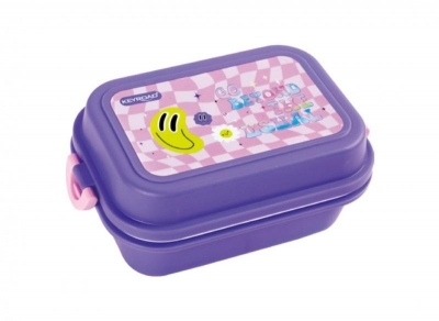 Lunch box plastikowy z przegródką Smile