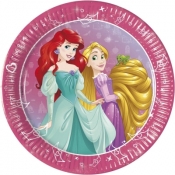 Talerz jednorazowy Princess Day Dream 8 sztuk (90960)