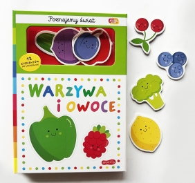 Warzywa i owoce. Akademia Mądrego Dziecka. Poznajemy świat - Opracowanie zbiorowe
