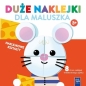 Duże naklejki dla maluszka 3+ Myszka - Opracowanie zbiorowe