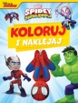 Koloruj i naklejaj. Marvel Spidey i Super-kumple - Opracowanie zbiorowe, Opracowanie zbiorowe