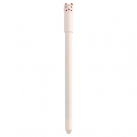 Długopis żelowy wymazywalny niebieski - Kot, 1 szt