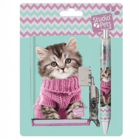 Zestaw Pamiętnik z długopisem Studio Pets (PEZ-3643)
