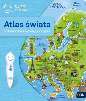 Czytaj z Albikiem: Atlas świata - interaktywna mówiąca książka (72397)