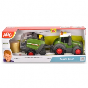 Dickie ABC, Traktor Happy Fendt i maszyna do belowania (4115000)