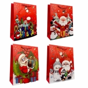 Torebka prezentowa S Boże Narodzenie mix