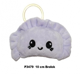 Brelok pieróg fioletowy 10cm
