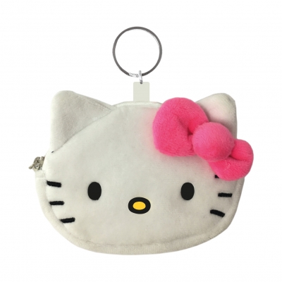 <img src='https://webimage.pl/pics/608/6/d5063457026608.jpg' style='height:440px' /> Pluszowa Portmonetka Brelok Hello Kitty