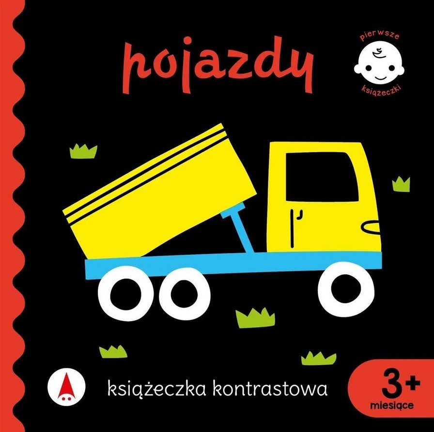 Książeczka kontrastowa. Pojazdy