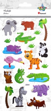 Naklejka (nalepka) Titanum Craft-Fun Series zwierzęta safari (PPS22)