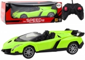 Auto sportowe RC 1:18 zielone