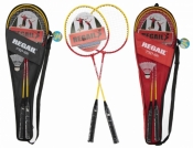 Badminton metalowy plus lotka w pokrowcu MIX