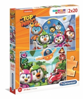 Puzzle 2x20 Super kolor: Top Wing