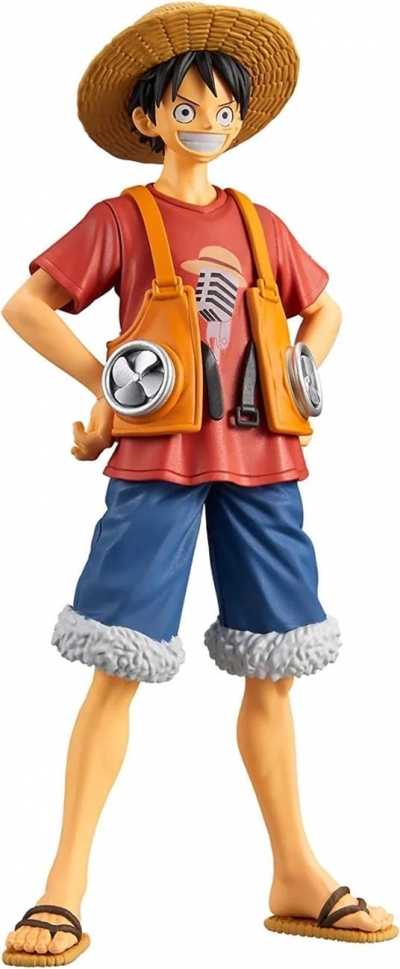 <img src='https://webimage.pl/pics/608/8/d4983164188608.jpg' style='height:440px' /> Figurka One piece film red dxf the grandline men vol. 1 Monkey D. Luffy