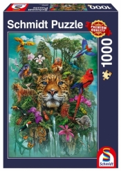 Puzzle PQ 1000 Król dżungli G3