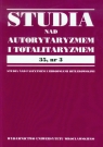 Studia nad Autorytaryzmem i Totalitaryzmem 35,nr 3 Studia nad faszyzmem i