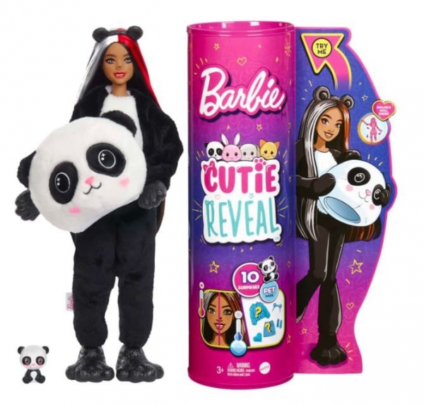 Lalka Barbie Cutie Reveal Panda (HHG18/HHG22)