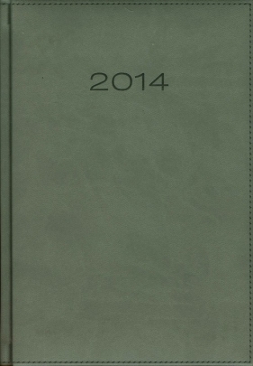 Kalendarz 2014 A5 21D Szary dzienny - <br />
