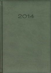 Kalendarz 2014 A5 21D Szary dzienny - <br />