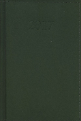 Kalendarz 2017 KKB-6DL książkowy lux khaki