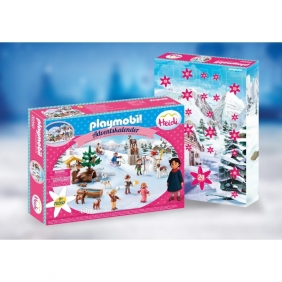 Playmobil: Kalendarz adwentowy "Zimowy świat Heidi" (70260)
