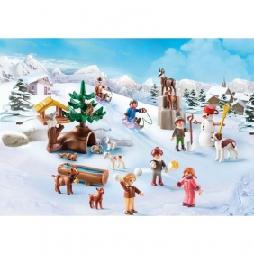 Playmobil: Kalendarz adwentowy "Zimowy świat Heidi" (70260)