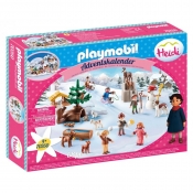 Playmobil: Kalendarz adwentowy "Zimowy świat Heidi" (70260)