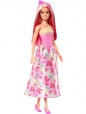 Barbie Księżniczka Lalka różowy strój