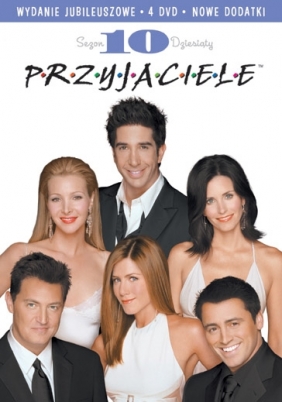 Przyjaciele (edycja jubileuszowa, sezon 10, 4 DVD)