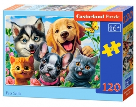 Puzzle 120 el. Pets Selfie B-13609