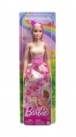 Barbie Księżniczka Lalka różowy strój