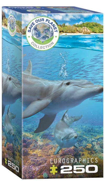 <img src='https://webimage.pl/pics/609/5/d628136555609.jpg' style='height:440px' /> Puzzle 250 Dolphins 8251-5560