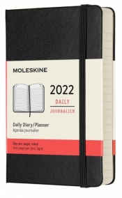 Kalendarz 2022 dzienny 12MP tw. czarny
